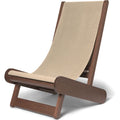 Thumbnail photo of Hemi Lounge Chair  - Loungestol - Dark Stained/natural - W67 X D76.5 X H104.5 Cm