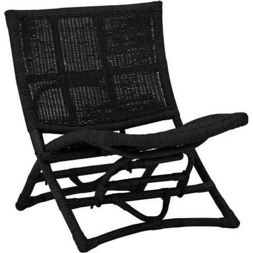Photo of Baz Lounge Chair Rattan - Black