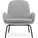 Era Lounge Chair Low Steel