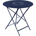 Thumbnail photo of Floréal Table Ø77 - Deep Blue - Outdoor Dining Table - Blue - Metal