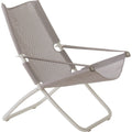 Snooze Deck Chair White 300/42 - Sun loungers & sun loungers - Metal