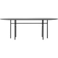 Thumbnail photo of Snaregade Table Oval - Dining Table - Black - Metal/Wood