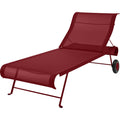 Dune Sunlounger Chili 43 - Sun loungers & loungers - Metal