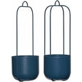 Thumbnail photo of Lotus Hanging Flower Pots Set of
