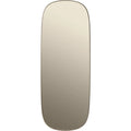 Framed Mirror Large, Taupe/taupe Glass - Wall mirrors - Anderssen & Voll - Beige