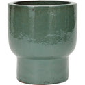 Terra Flower Pot - Green