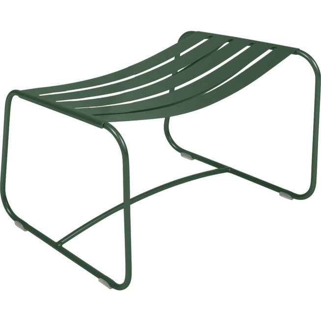 Photo of Surprising Footrest, Cedar Green - Outdoor Pallets & Pouffes - Harald Guggenbichler - Green, Grey - Metal