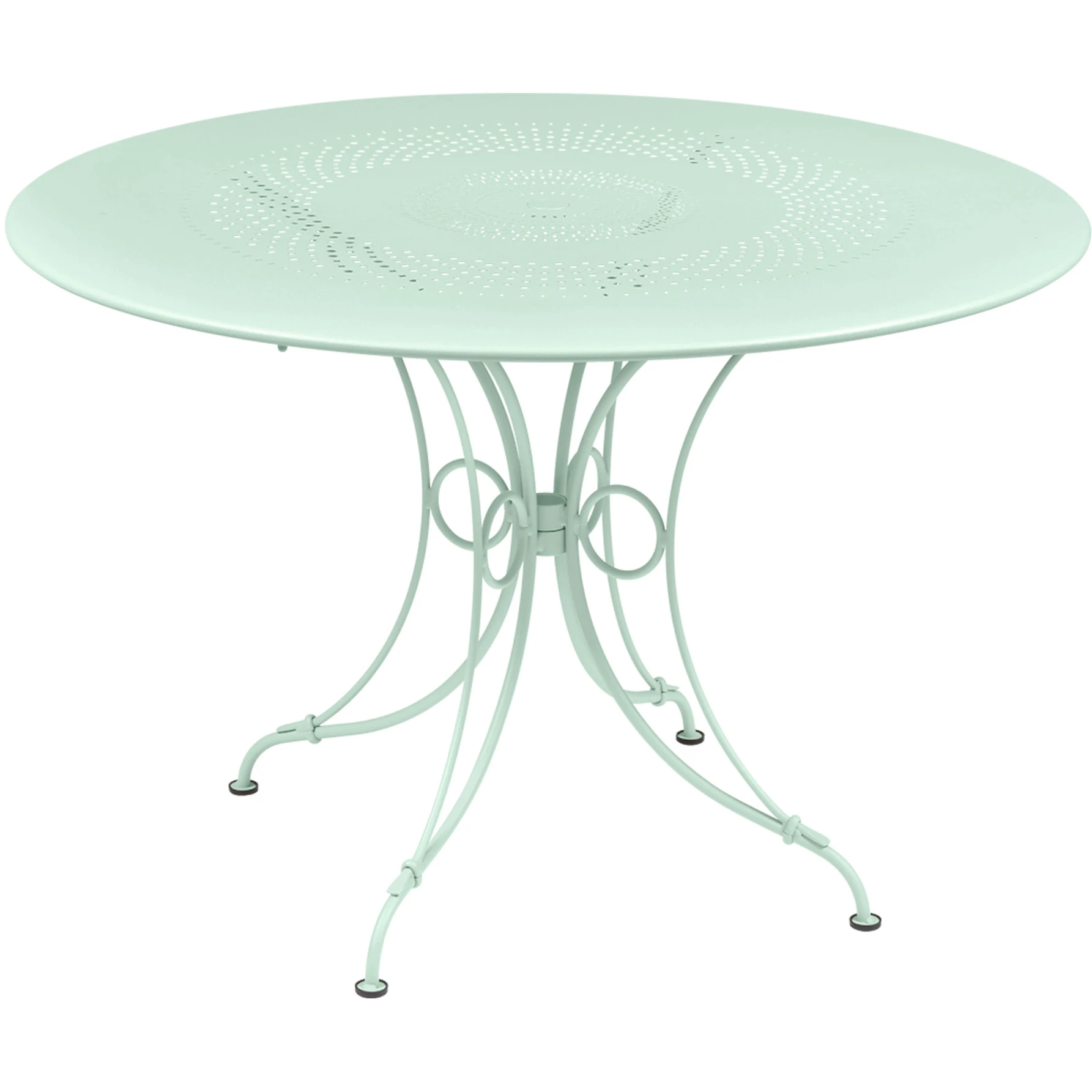 1900 Table 117 cm Ice Mint A7 - Outdoor dining table - Blue - Metal