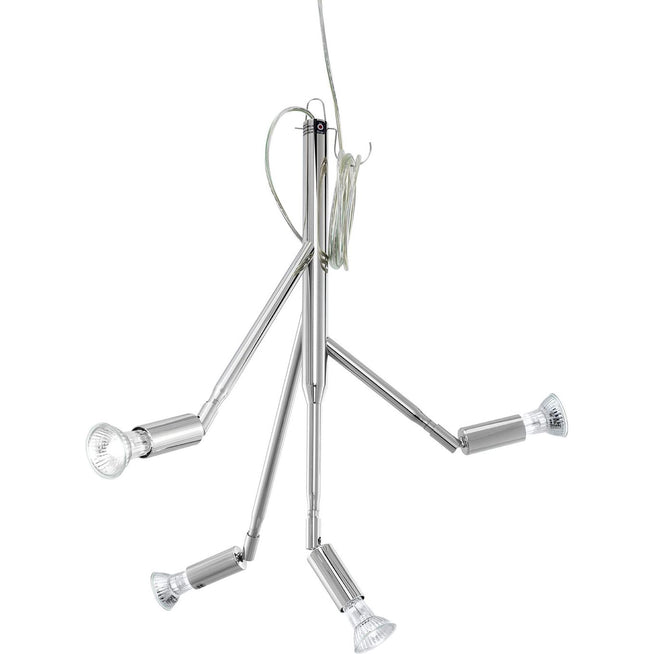 Photo of Kvist Ceiling Lamp - Nickel-plated Brass - Chandeliers - Jonas Bohlin - Silver