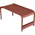 Luxembourg Large Low Table/bench, Red Ochre - Småbord & Sidobord Utomhus