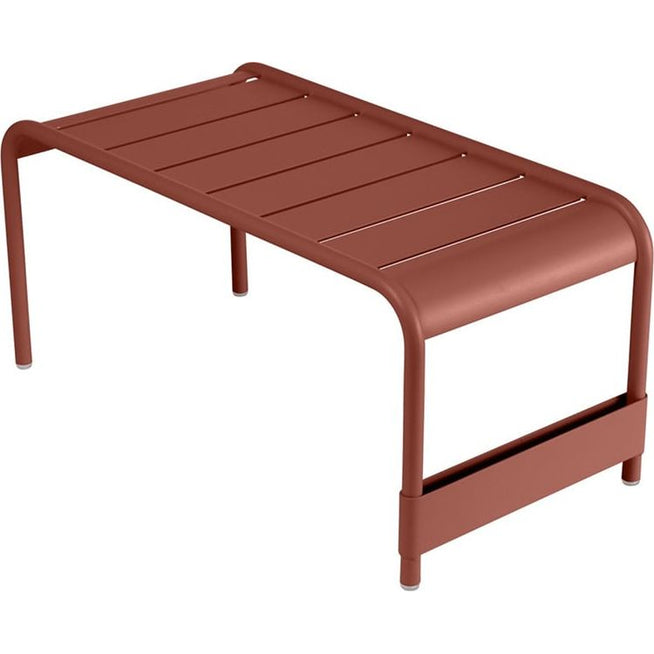 Photo of Luxembourg Large Low Table/bench, Red Ochre - Småbord & Sidobord Utomhus