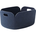 Thumbnail photo of Restore Basket, Midnight Blue - Small Storage - Mika Tolvanen - Blue
