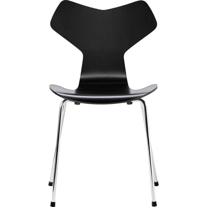 Photo of 3130 Grand Prix Chair - Lacquered - Chromed Steel Base