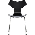 3130 Grand Prix Chair - Lacquered - Chromed Steel Base