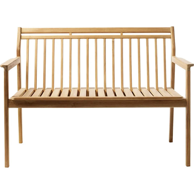 Photo of M12 Sammen 2-seater Bench Teak-nature Oiled