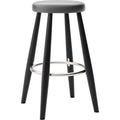 Thumbnail photo of Ch58 Bar Stool - Black Lacquered Oak