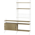 Thumbnail photo of String Floorboard 200, White, 2-pack - Shelving - Nils Strinning - White - Metal