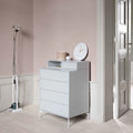 Thumbnail photo of Keep Chest Of Drawers - New White / Snow Legs - Dressers - Wood