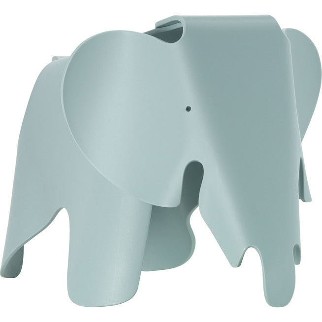 Photo of Eames Elephant Outdoor - Ice Grey - Dyed-through Polypropylene - Matt Finish - Children's Chairs - Plastic