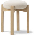 Thumbnail photo of Pioneer Stool 6830 / By Maria Bruun - Skammel - Hallingdal 200 / Oak Lacquered - Ø41 X H46 Cm