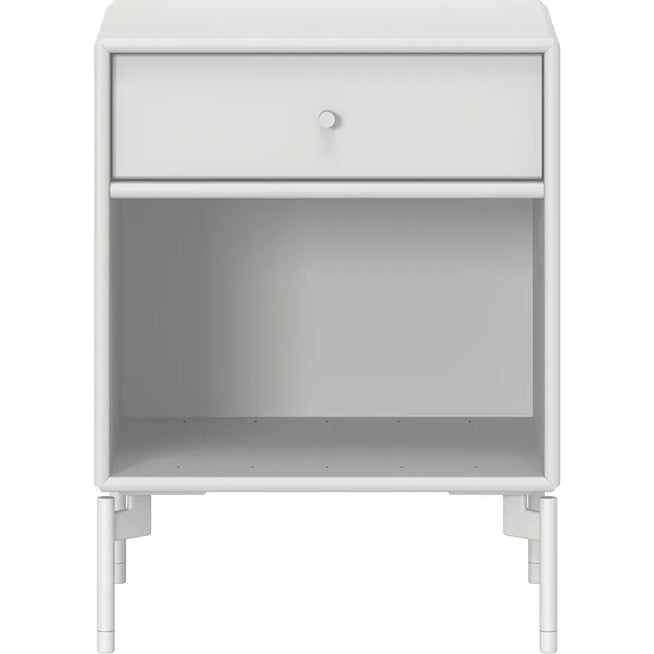 Photo of Dream Nightstand - New White / Matt Chrome Legs - Bedside Table - Peter J. Lassen - White - Mdf