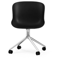 Thumbnail photo of Hyg Chair Swivel 4w - Kontorstol - Sort - Aluminium - H: 84 X L: 54 X D: 53,5 X Sh: 46 Cm