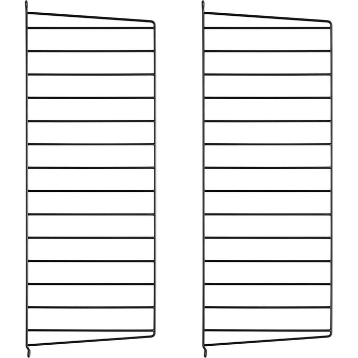 Photo of String Wall Rack 75x30, Black, 2-pack - Shelving - Nils Strinning - Black - Metal