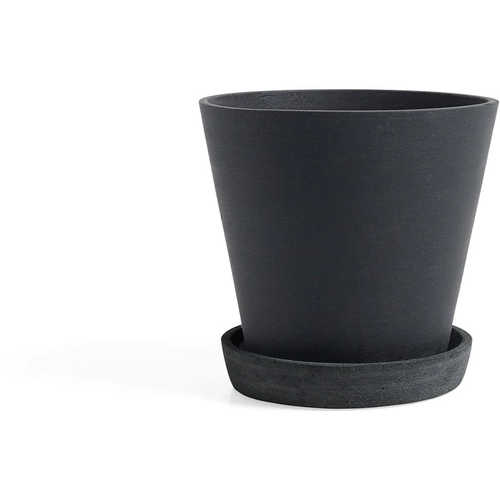Photo of Flowerpot With Saucer, Large Ø17.5 Cm