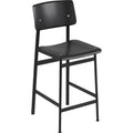 Loft Bar Stool 65cm - Black/black - Children's chairs - Thomas Bentzen - Black - Metal/wood