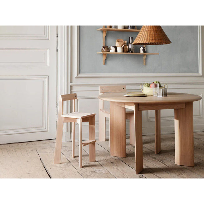 Photo of Ark Kids Chair - Børnehøjstol - Blue - High -  W: 34.2 X H: 75 X D: 37.3 Cm Sh: 53 Cm