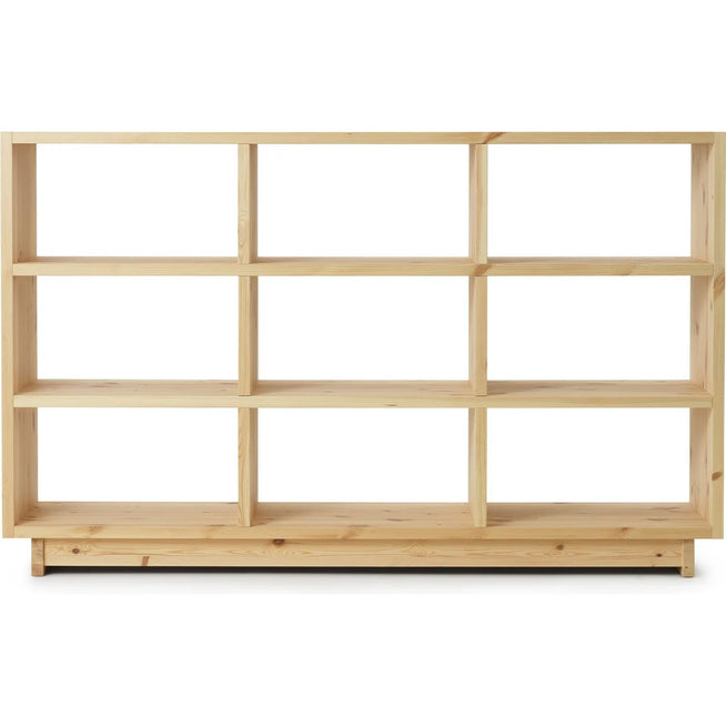 Photo of Plank Bookcase Low - Shelving - Pine