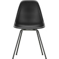 Eames Plastic Chair Dsx - 12 Deep Black - Basic Dark Base - Matstolar - Charles & Ray Eames - Svart - Metall/plast