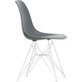 Eames Plastic Chair Dsr - 56 Granite Grey - White Base - Matstolar - Charles & Ray Eames - Grå - Metall/plast
