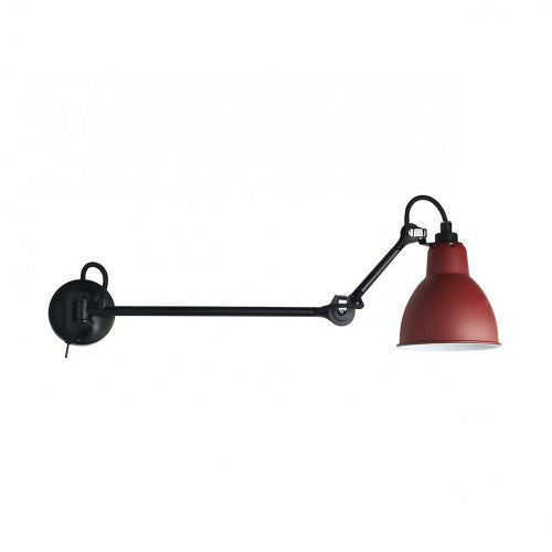 Photo of No. 204 L40 Wall Lamp from Lampe Gras (red)