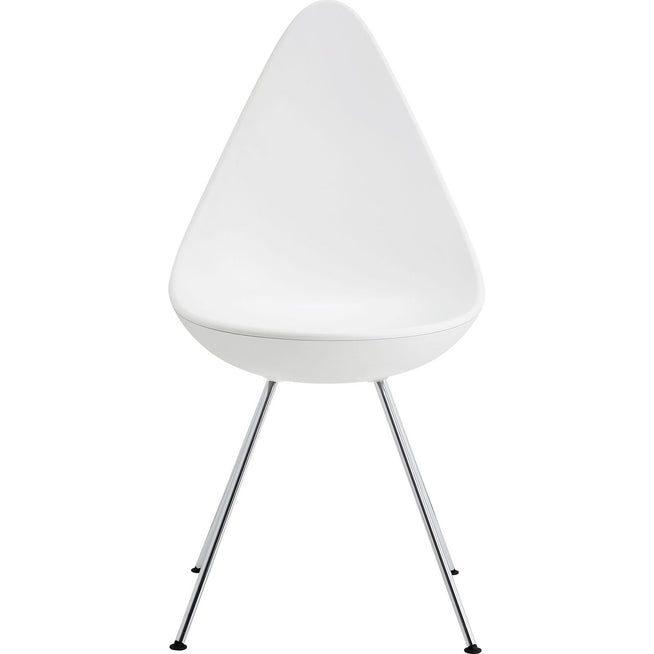 Photo of 3110 Droppen - White - Dining chairs - Arne Jacobsen - White - Metal/plastic