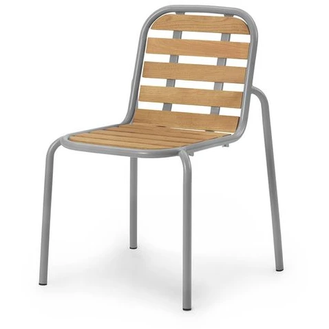 Photo of Vig Chair Robinia - Havestol - Grey - W57 X D55 X H83 X Sh46 Cm