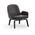 Thumbnail photo of Era Lounge Chair Low Black Oak
