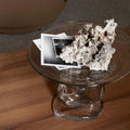 Thumbnail photo of Damo Glass Centrepiece - Fad - Clear - Ø30 X H22,5 Cm