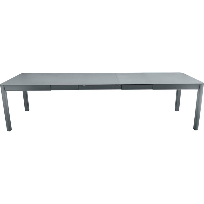 Photo of Ribambelle Table With 3 Extensions, Storm Grey - Matbord Utomhus - Grå - Metall