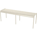 Thumbnail photo of Luxembourg 3/4 Seater Bench Clay Grey A5 - Garden Benches - Frédéric Sofia - Green, Grey - Metal