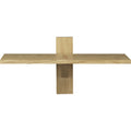 Thumbnail photo of B100 Sorø Shelf 24x50 Cm Oak Nature Oiled