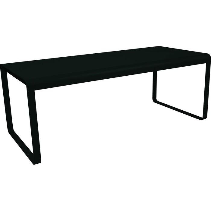 Bellevie Table 196 X 90 Cm Liquorice - Matbord Utomhus - Pagnon & Pelhaître - Svart - Metall