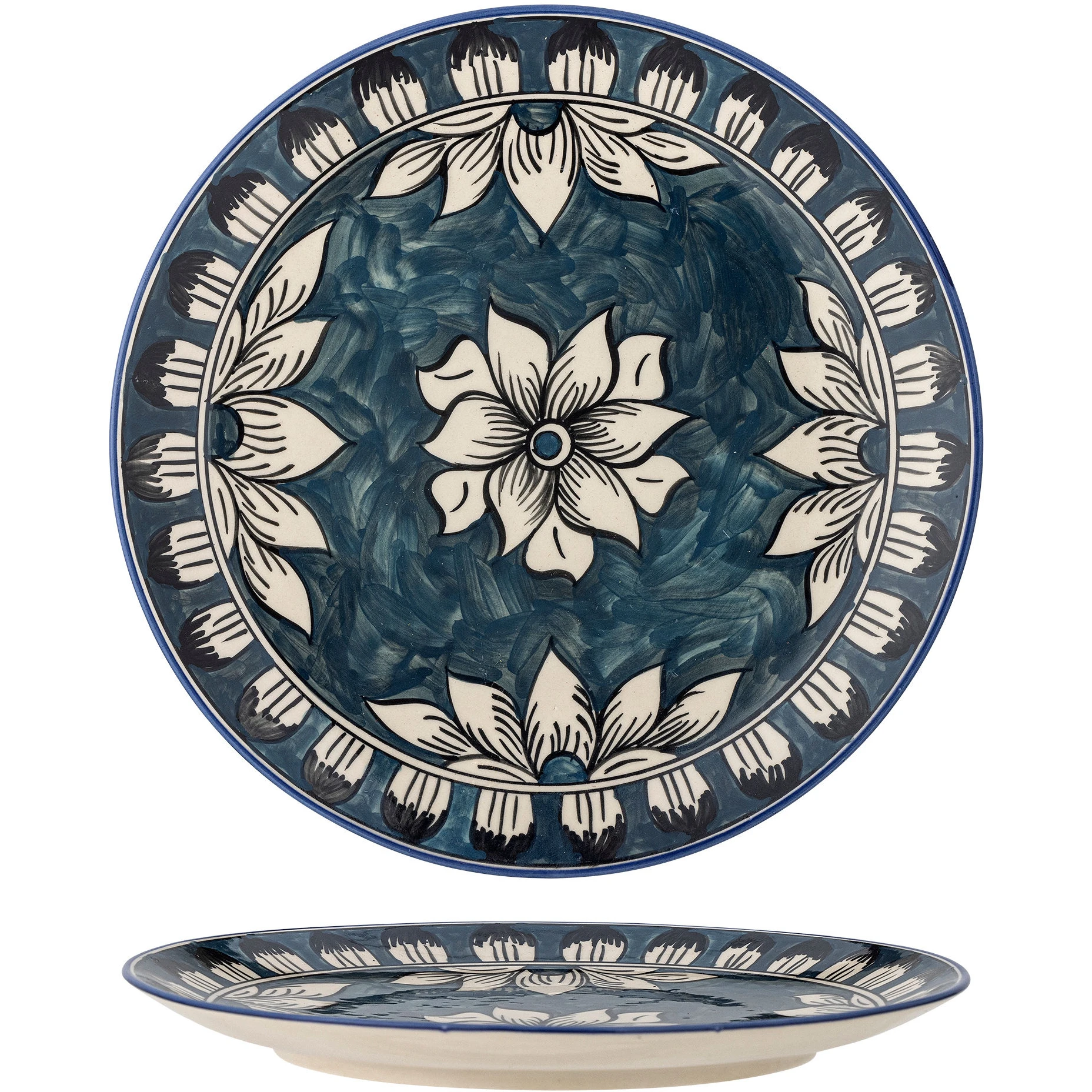 Karlie plates Ø27.5cm blue set of 6 pieces