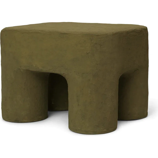 Photo of Podo Stool - Children's stool - Khaki - W34 x D28 x H25 cm