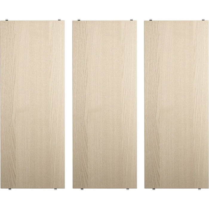 Photo of String Shelves 78x30, Ash, 3-pack - Shelving - Nils Strinning - Wood - Wood