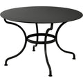 Thumbnail photo of Romane Table Ø 137 Cm, Liquorice - Matbord Utomhus - Svart - Metall