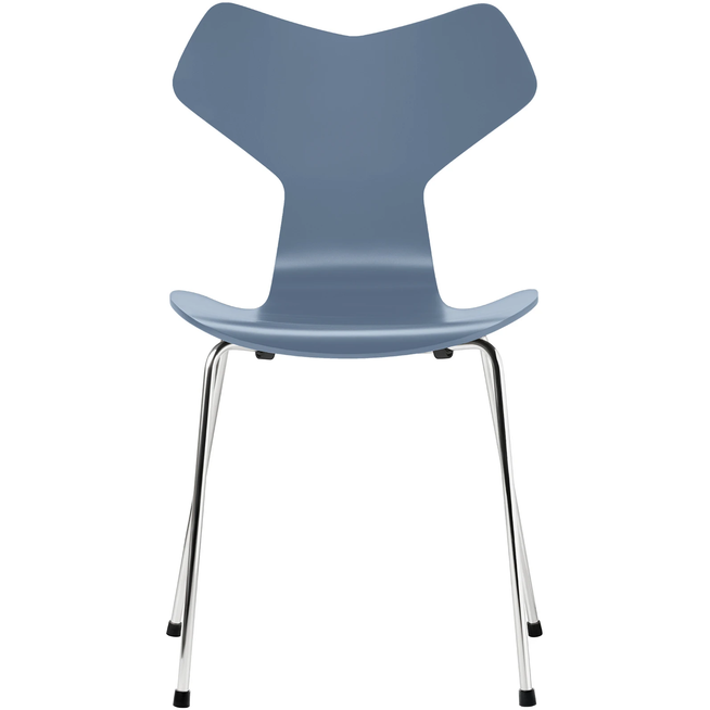 Photo of 3130 Grand Prix Chair | Lacquered | Chromed Steel Base