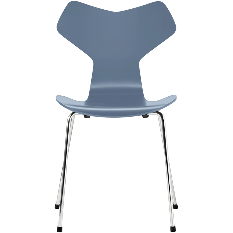 Photo of 3130 Grand Prix Chair | Lacquered | Chromed Steel Base