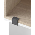 Thumbnail photo of Clips for Mini Stacked 2.0 5-pack Grey - Shelving - Julien de Smedt - Grey - Metal