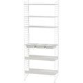 Thumbnail photo of String Floorboard 200, White, 2-pack - Shelving - Nils Strinning - White - Metal